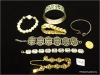 7 Assorted Costume Jewellery Bracelets