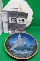 1995 Star Wars Imperial Shuttle Collector's Plate