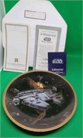 1995 Star Wars The Millenium Falcon Limited Plate