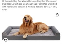 Orthopedic Dog Bed Washable Large Dog Bed