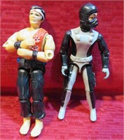 1980's GI Joe 2 Action Figures Quick Kick Torpedo