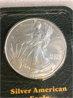 US Uncirculated 1999 Walking Liberty Silver Dollar
