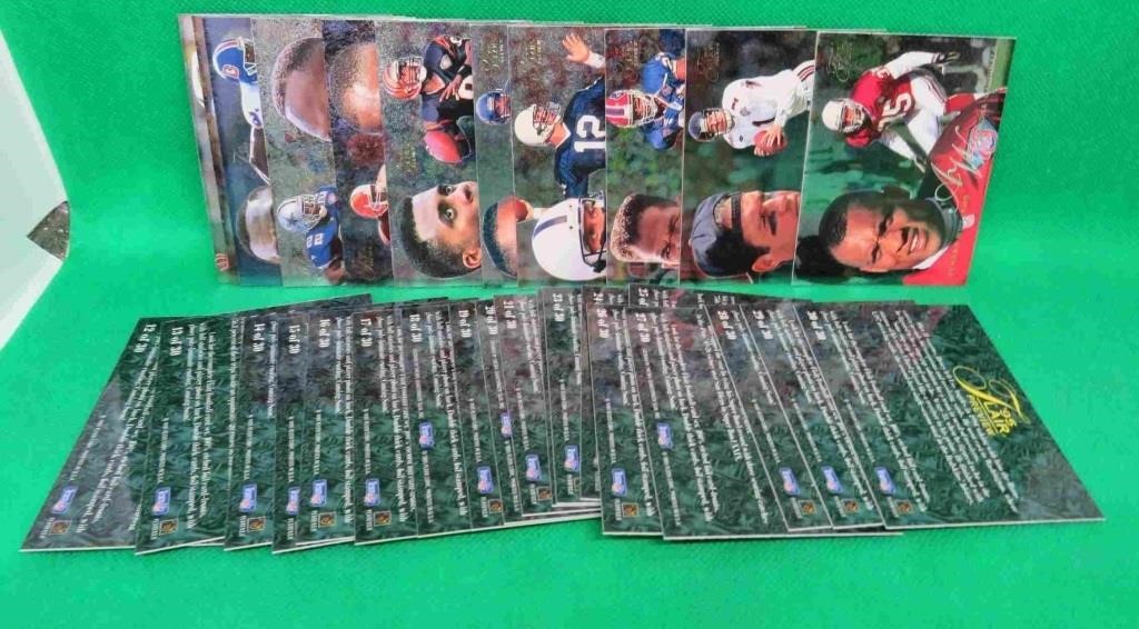 1995 Flair Preview Football Complete Set 1-30 +