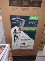 Louisville  7' - 10' Ladder Aluminum Attic Ladder