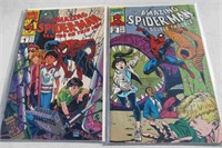 1990 The Amzing Spider-Man Comic Books #1-#2