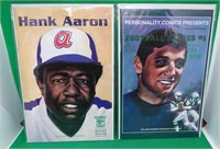 Celebrity Comics Hank Aaron & Joe Namath Sports
