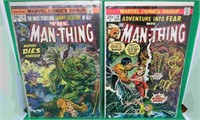 Adventure Into fear With The Man-Thing Comics