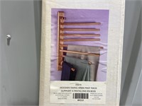 Wooden Swing Arms Pant Rack