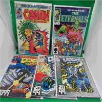 5x Comics Marvel Conan 1982 #139 + Doom 2099