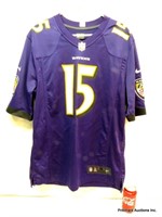 NFL Baltimore Ravens #15 Brown "Nike" Jersey