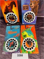 Lot of 4 Disney View Master 3D Reels BRAND NEW
