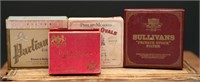 Vintage Tobacco / Cigarette Collector's Boxes