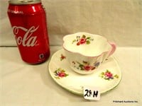 Excellent Shelley China Tea Cup & Saucer
