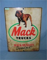 Mack Trucks style advertising sign