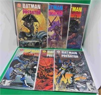 Batman Vs Predator 1 2 3 1991 DC & Dark Horse