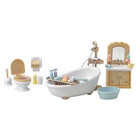 Calico Critters Country Bathroom Set, Dollhouse