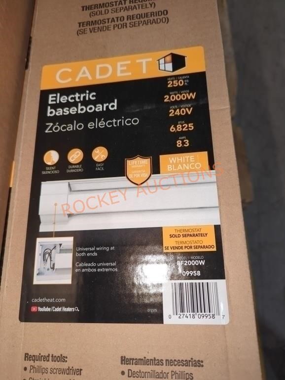 Electric Baseboard Heater 96"