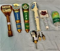 Assorted Beer Tap Collection