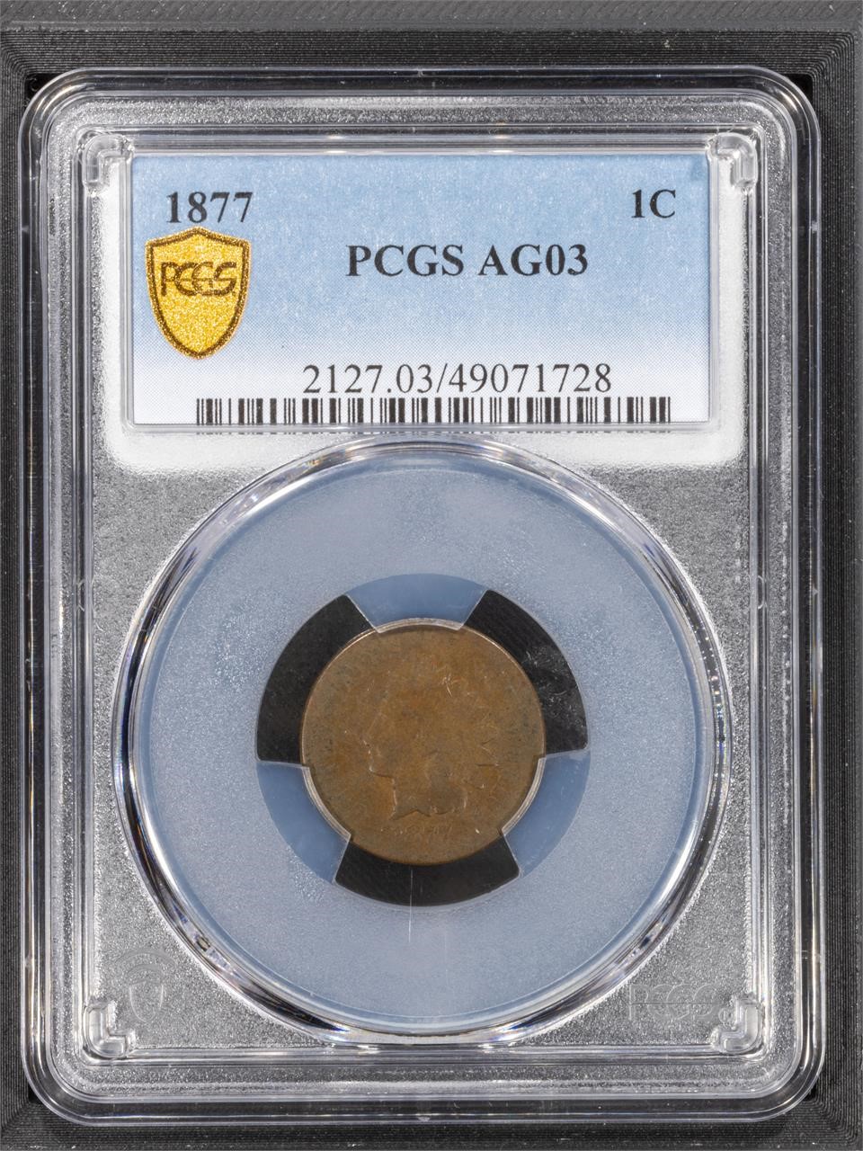 Historic Coppers to Silver Dollars Auction