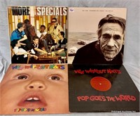 Four 1980's Vinyl Records