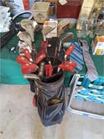 Northwestern probuilt golf clubs with shoes b