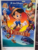 Disney Pinocchio Movie Poster 41 x 27 NEW & SEALED