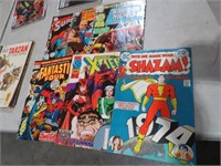 6 DC COMICS, SUPERMAN, SHAZAM, XMEN