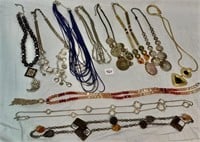 Costume Jewellery Necklace Lot