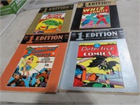 4 FAMOUS FIRST EDITION ACTION,DETECTIVE,WHIZ COMIC