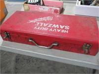MILWAUKEE SAWZALL WITH BOX USED