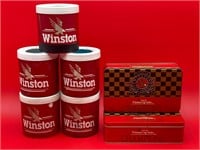 Winston Cup Matchbook Tins & Freezeable Coozies