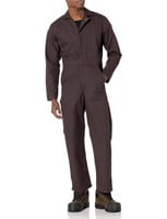 Size 36 Red Kap Men's Twill Action Back Coverall,