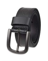 Size 30 Dickies Men's Casual Leather Belt, Black,