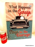 Tin Sign "Garage"