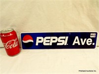 Tin Sign "Pepsi Ave"
