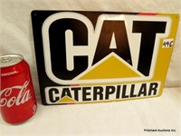 Tin Sign " Cat Caterpillar"