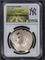 2014-P S$1 NY Yankees HOF NGC PF69UCAM