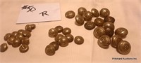 Large Military Lot  Of Canadian Engineers Buttons