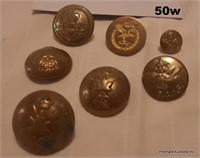 Assortment Canadian Military Buttons