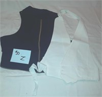 Pair Of Military Mess Uniform Vests