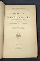 Souvenirs Du Mameluck Ali Sur L'Empereur Napoleon
