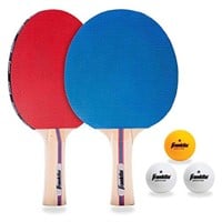 Franklin Sports Ping Pong Paddle Set with Balls -