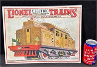 1992 Lionel Electric Trains Sign SSET