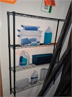 HDX 4-Shelf Metal Storage Unit
