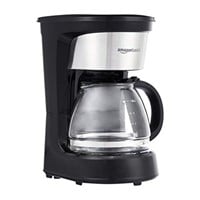 Amazon Basics 5 Cup Coffee Maker with Reusable