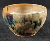 Hand Made Earthenware Hand Signed Bowl