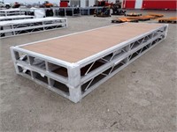 Qty Of (2) UNUSED 4 Ft x 12 Ft Aluminum Docks