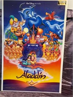 Disney Aladdin Movie Poster 41 x 27 NEW SEALED