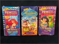 Vintage Lot Of 4 Disney Princess Ariel - Jasmine -