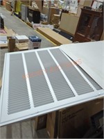 24" x 24" air return filter grille